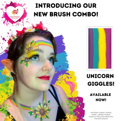 Face Paints Australia Unicorn Giggles One Stroke